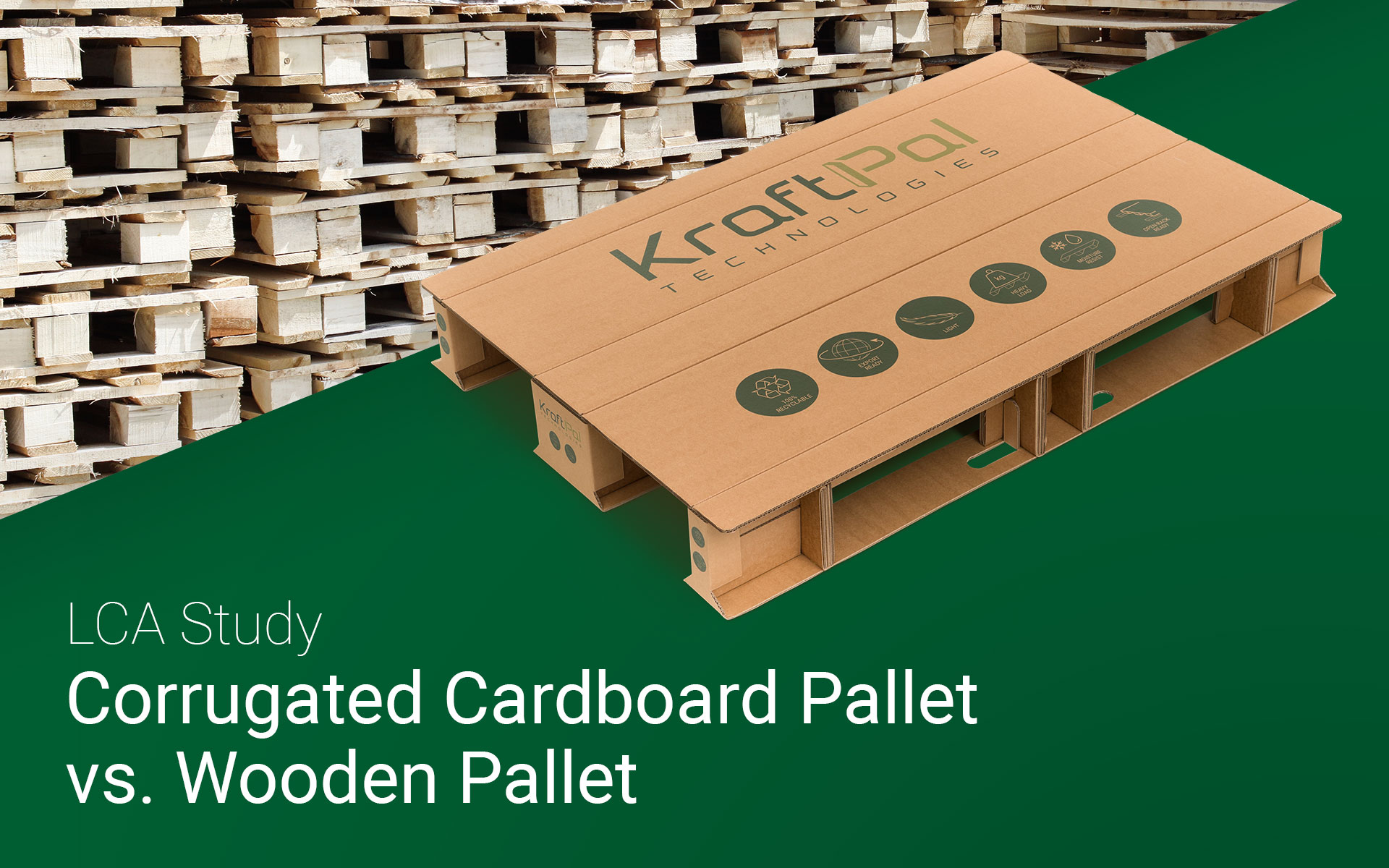 LCA Study finds Corrugated Cardboard Pallets as the most ‘nature-friendly’ standardized loading platform